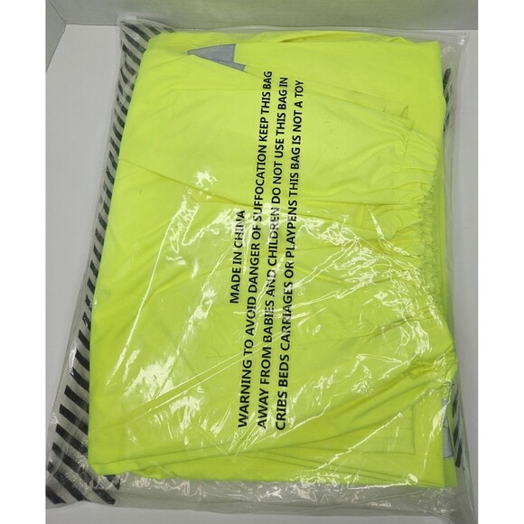 NEW FONIRRA Hi-Vis Rain Suit with Packable Hood, Reflective Safety 4XL 5XL - Picture 5 of 5
